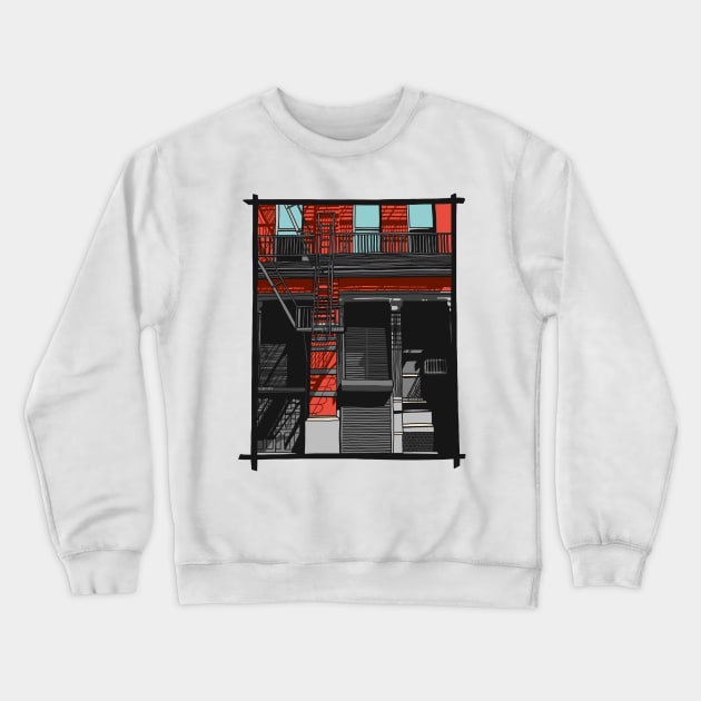 New York City Crewneck Sweatshirt by thelazypigeon